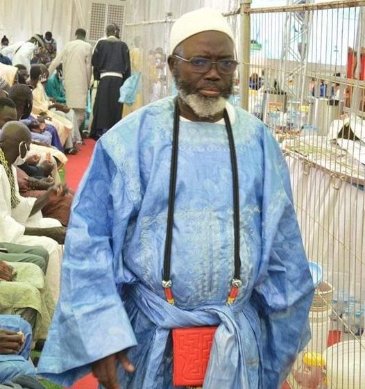Touba- Enterrement de Serigne Atou Diagne: Serigne Mountakha M’backé a dirigé la prière mortuaire.