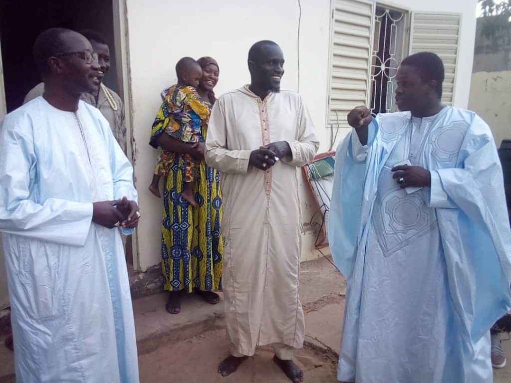 IMG 20210326 WA0144 1024x768 - Sénégal- Kolda : Grande Mosquée Mouride de la ville :Abdourahmane Baldé apporte une grosse contribution pour les travaux.