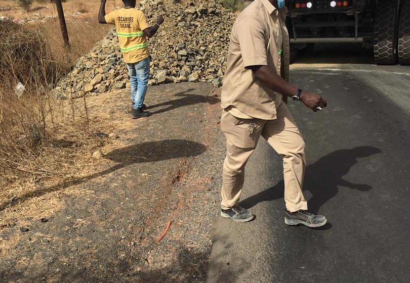 Sénégal- Khombole: Délabrement de la route nationale N3: Cheikh Ahmadou Bamba Faye refait les travaux.
