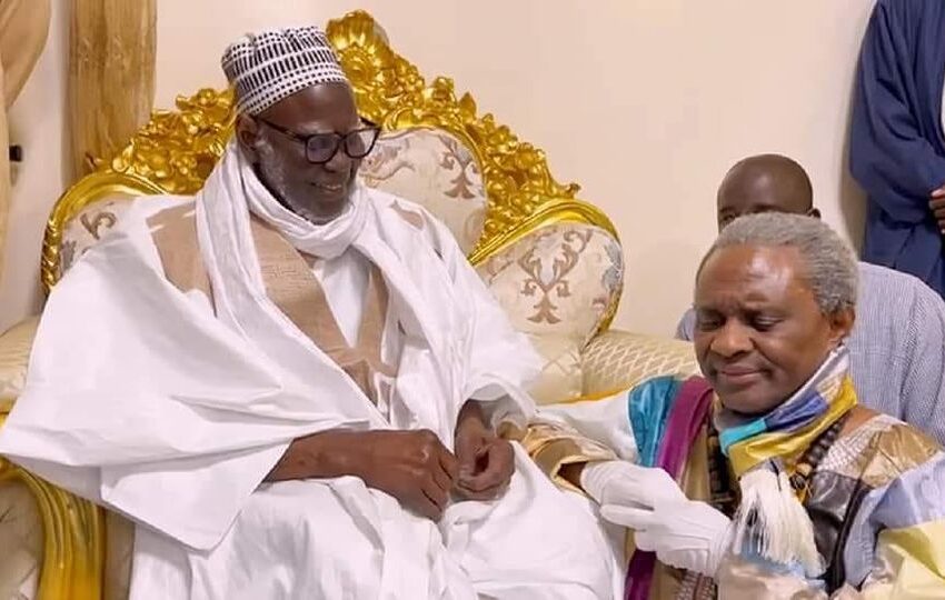 Sénégal-Touba M’backé: Serigne Modou Kara M’backé chez le khalife des mourides