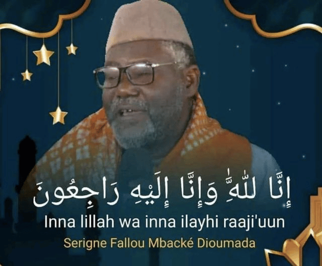 image 2 - Sénégal - Touba M'backé : Décès du célèbre Imam et véridique religieux, Serigne Fallou M'backé Dioumada.