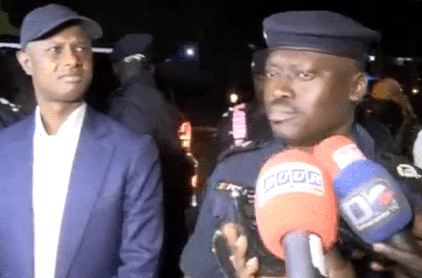 Sénégal – Sécurisation à M’backé Baol : Antoine Diom sur le terrain dans les rues  » Le commissaire Salifou Camara lui réclame un poste de police dans les santhianes ».